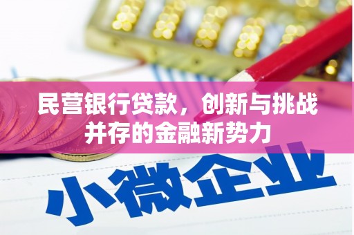 吴桥民营银行贷款，创新与挑战并存的金融新势力