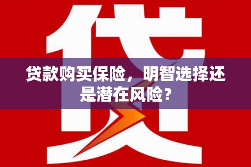 吴桥贷款购买保险，明智选择还是潜在风险？