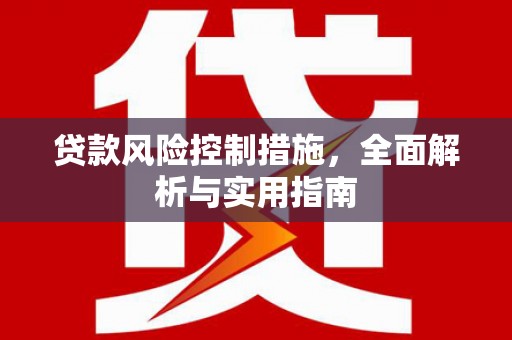 吴桥贷款风险控制措施，全面解析与实用指南