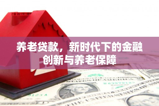 吴桥养老贷款，新时代下的金融创新与养老保障