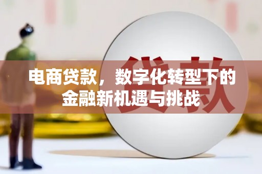 吴桥电商贷款，数字化转型下的金融新机遇与挑战