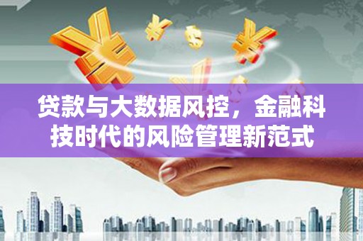 吴桥贷款与大数据风控，金融科技时代的风险管理新范式