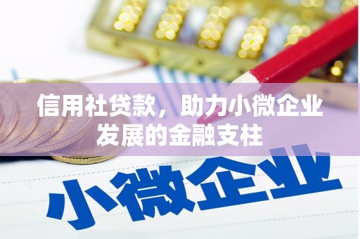 吴桥信用社贷款，助力小微企业发展的金融支柱
