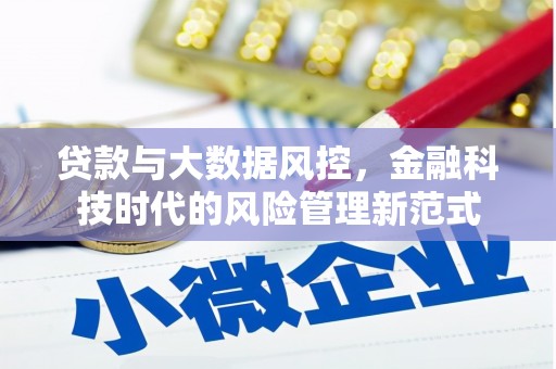 吴桥贷款与大数据风控，金融科技时代的风险管理新范式