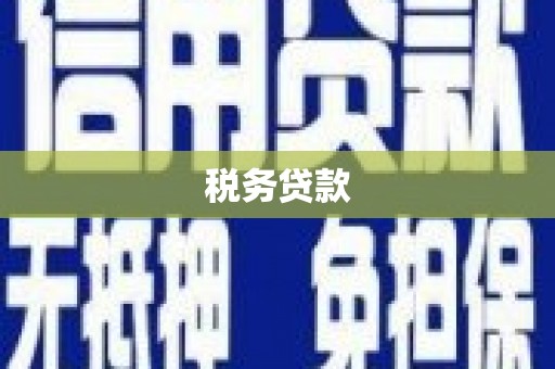 吴桥税务贷款