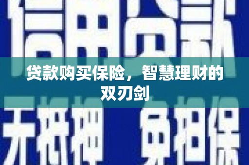 吴桥贷款购买保险，智慧理财的双刃剑