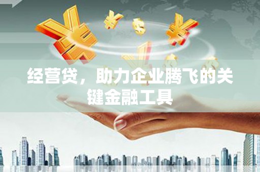 吴桥经营贷，助力企业腾飞的关键金融工具