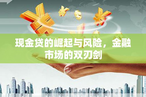 吴桥现金贷的崛起与风险，金融市场的双刃剑