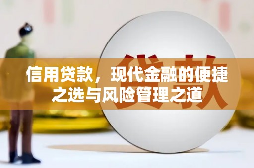 吴桥信用贷款，现代金融的便捷之选与风险管理之道