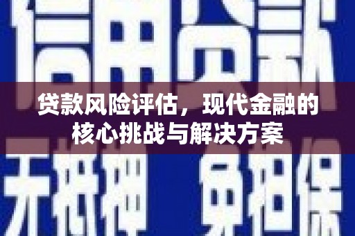吴桥贷款风险评估，现代金融的核心挑战与解决方案