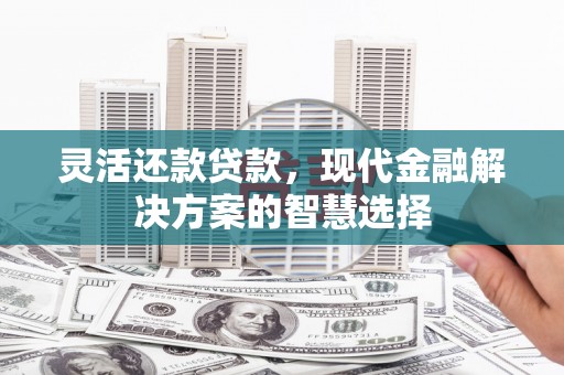 吴桥灵活还款贷款，现代金融解决方案的智慧选择