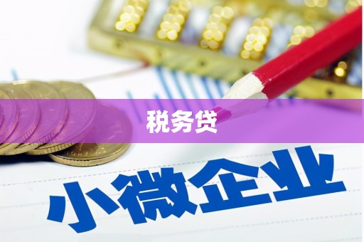 吴桥税务贷