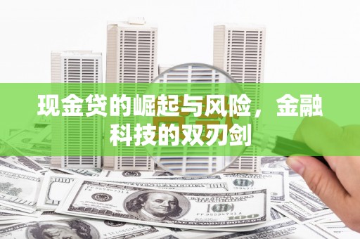 吴桥现金贷的崛起与风险，金融科技的双刃剑