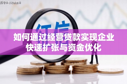 吴桥如何通过经营贷款实现企业快速扩张与资金优化