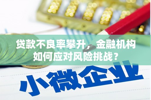 吴桥贷款不良率攀升，金融机构如何应对风险挑战？