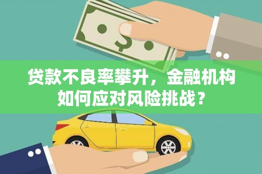 吴桥贷款不良率攀升，金融机构如何应对风险挑战？