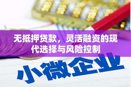 吴桥无抵押贷款，灵活融资的现代选择与风险控制