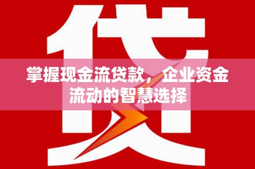 吴桥掌握现金流贷款，企业资金流动的智慧选择