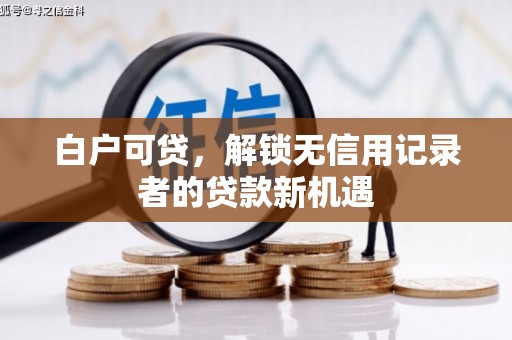 吴桥白户可贷，解锁无信用记录者的贷款新机遇