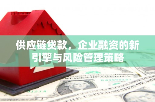 吴桥供应链贷款，企业融资的新引擎与风险管理策略