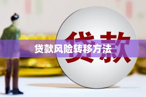 吴桥贷款风险转移方法