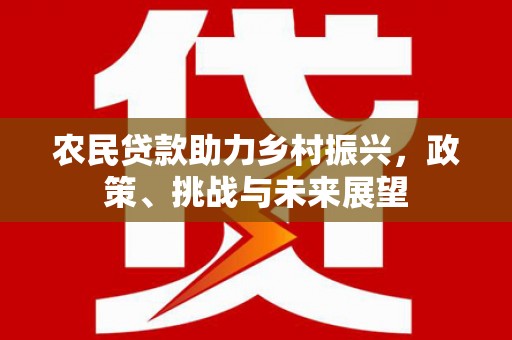 吴桥农民贷款助力乡村振兴，政策、挑战与未来展望