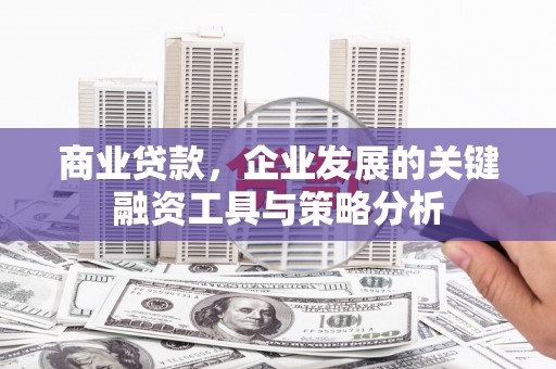 吴桥商业贷款，企业发展的关键融资工具与策略分析
