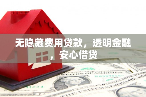 吴桥无隐藏费用贷款，透明金融，安心借贷