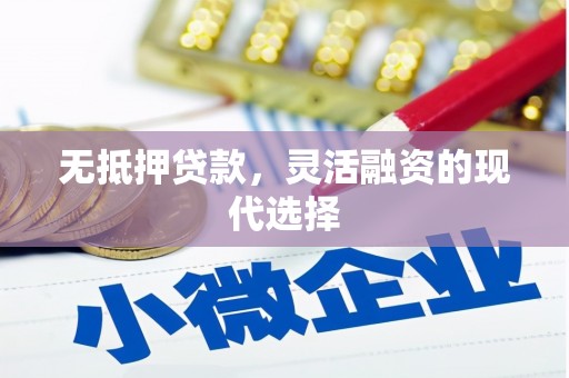 吴桥无抵押贷款，灵活融资的现代选择