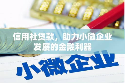吴桥信用社贷款，助力小微企业发展的金融利器