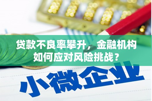 吴桥贷款不良率攀升，金融机构如何应对风险挑战？