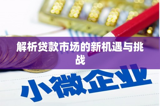 吴桥解析贷款市场的新机遇与挑战