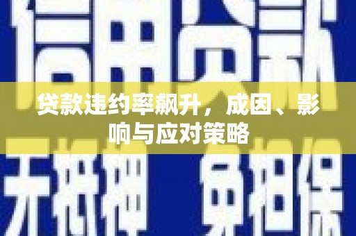 吴桥贷款违约率飙升，成因、影响与应对策略