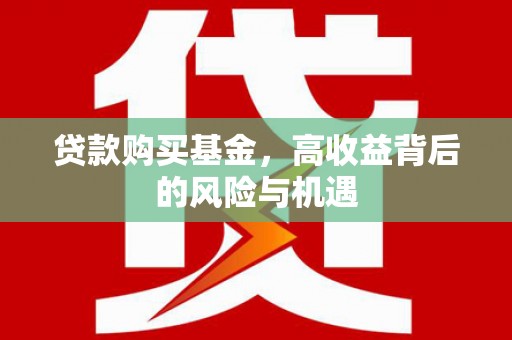 吴桥贷款购买基金，高收益背后的风险与机遇